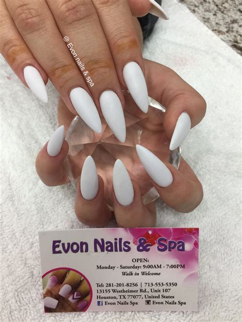 Evon nails & spa - Nails Tips - Acrylic-Swarovski-glue rhinestone. From @evon_nails_supply to order nails supply, Ten :832 518 7728 . . . ( full set including with...
